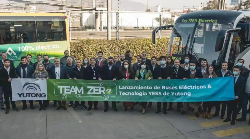 [+Video] Yutong lanza tecnología YESS y nuevos vehículos eléctricos en Chile