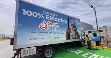 Soprole implementa el primer camión eléctrico Fuso refrigerado