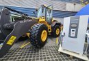 SKC presentó el cargador frontal eléctrico Volvo