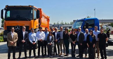 Kaufmann y Mercedes-Benz presentan la renovación completa de cabinas de camiones en Chile