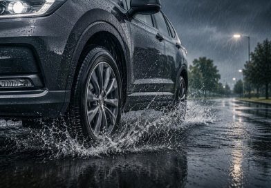 Cómo revisar los neumáticos para conducir con mayor seguridad durante la lluvia