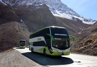Los cuatro buses de Turbus que permanecían aislados en la Ruta 5 Norte arribaron a La Serena