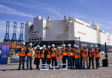 Histórico arribo del BYD Changzhou en Chile