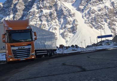Los primeros DAF de Nueva Generación ya recorren la cordillera de los Andes Los primeros DAF de Nueva Generación ya recorren la cordillera de los Andes